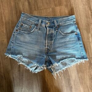 Levis 501 Denim Shorts